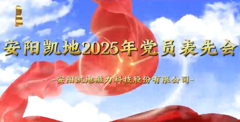 安陽凱地2025年黨員表先會